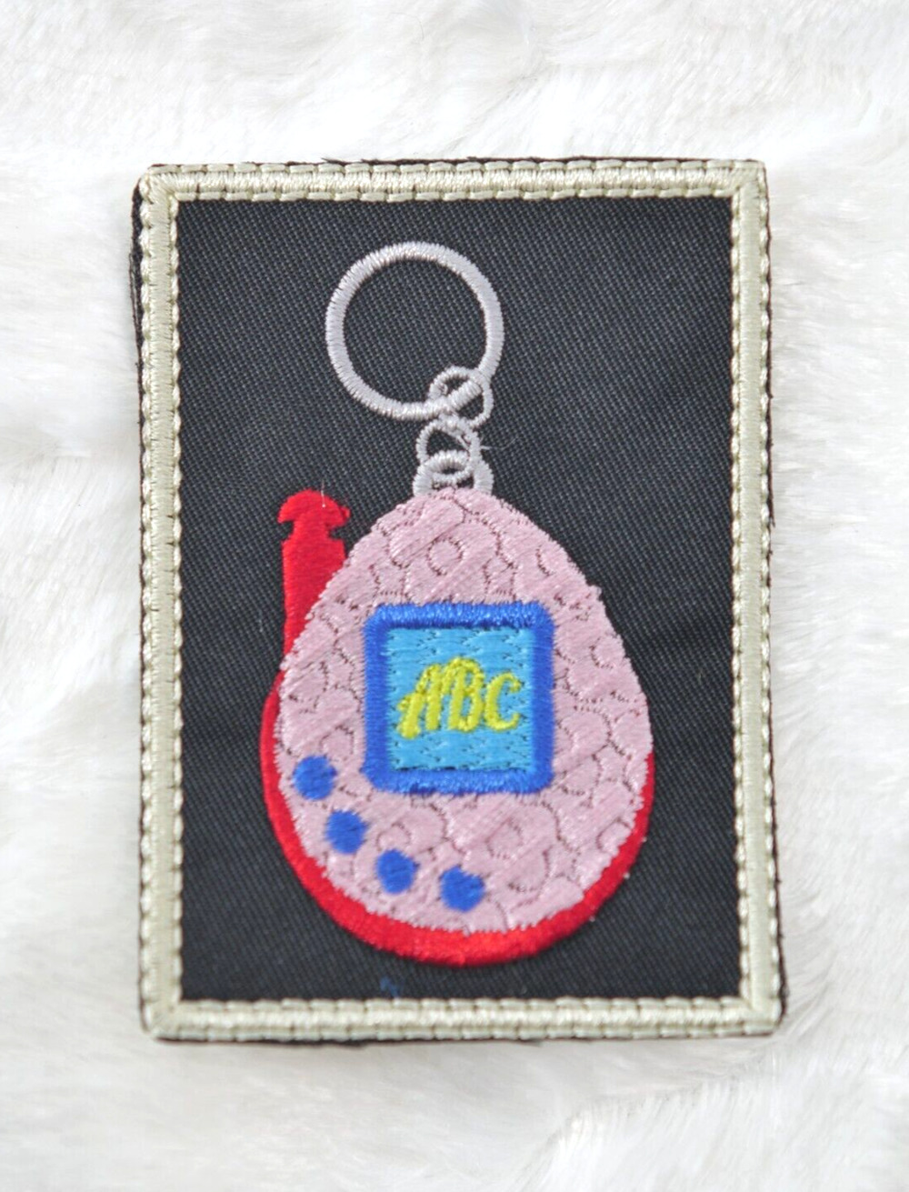 Embroidery Patch Tamagotchi Adorable Cute Patch IRON-ON (2.25" x 3" Inches)